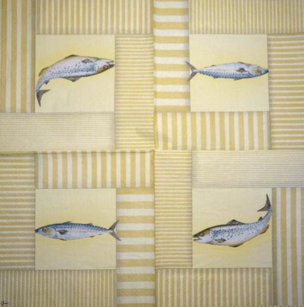 076 Fish - 3-ply - Ambiente